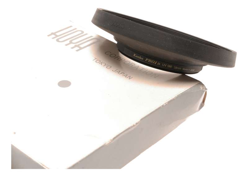 Kenko Pro1D UV Filter in Holder Hoya 58mm Wide Angle Shade Hood