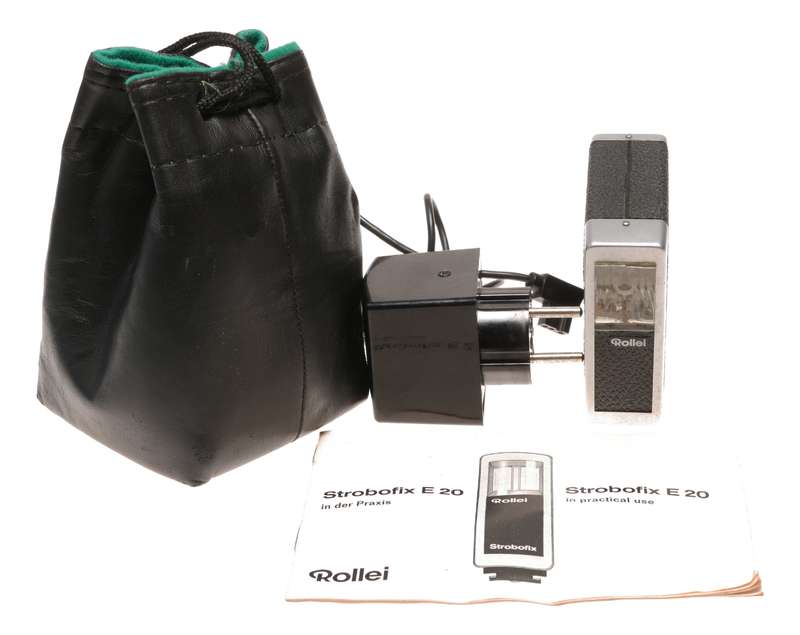 Rollei Strobofix E20 Camera Flash Hot Shoe Charger Instructions