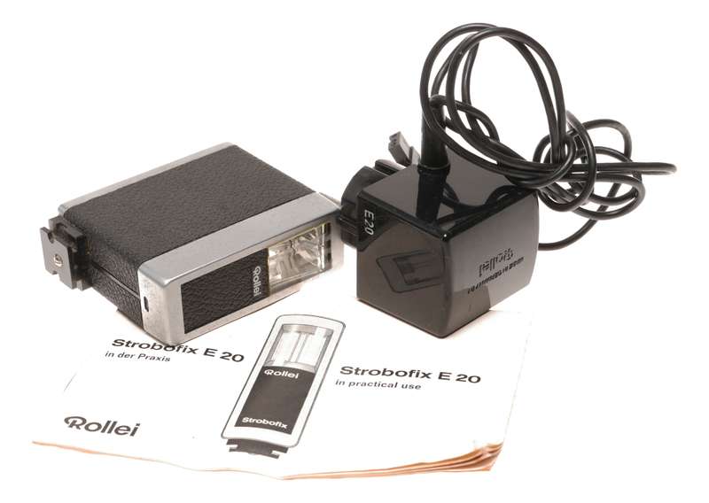 Rollei Strobofix E20 Camera Flash Hot Shoe Charger Instructions