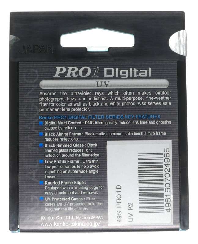 49mm Digital Camera Lens Filters UV Coated XS-Pro B+W 007 Clear MRC