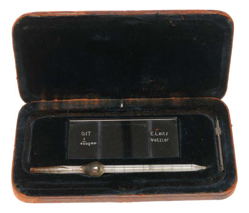 E. Leitz Wetzlar Vintage Blood Count Device Blutkoerperzaehlappart nach Thoma