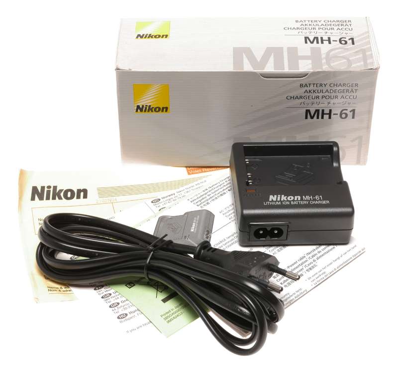 Nikon MH-61 Lithium Ion Battery Charger New in Box Free Shipping