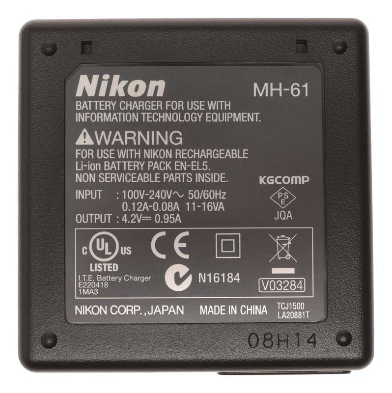Nikon MH-61 Lithium Ion Battery Charger New in Box Free Shipping
