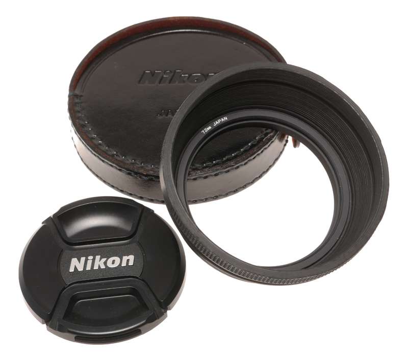 Nikon LC-72 Lens Clip on Cap 72mm Thread Mount Shade Hood Keeper