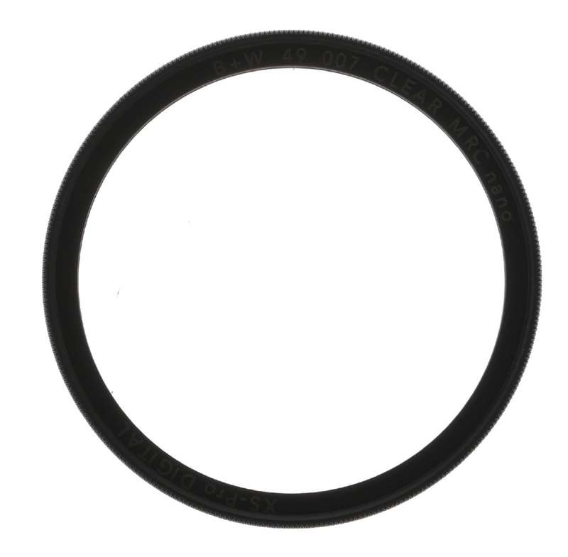 49mm Digital Camera Lens Filters UV Coated XS-Pro B+W 007 Clear MRC