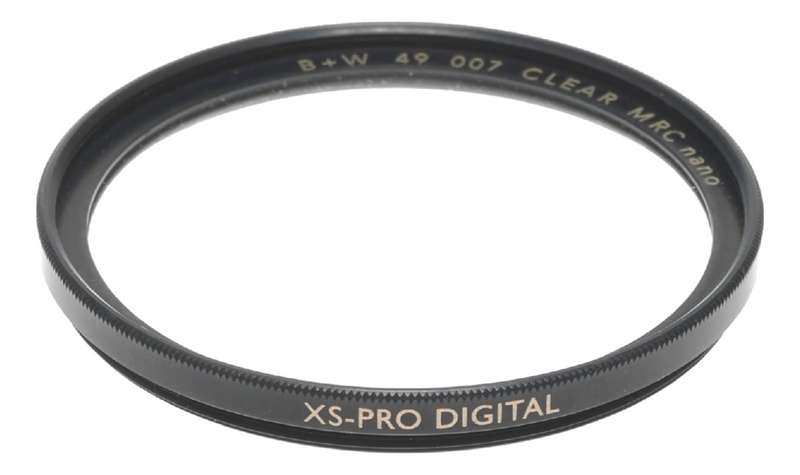 49mm Digital Camera Lens Filters UV Coated XS-Pro B+W 007 Clear MRC