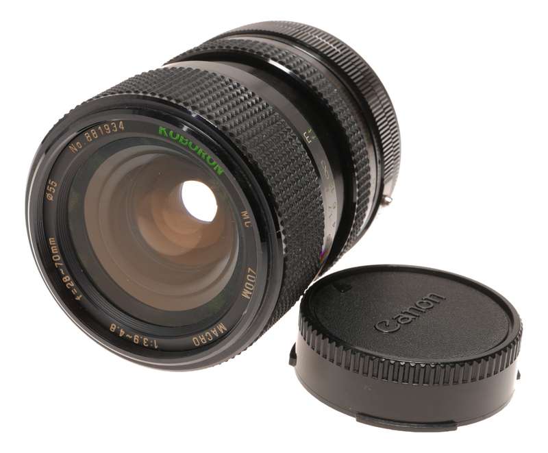 Canon FD Koboron Zoom Macro 1:3.9-4.8 f=28-70mm Camera Lens