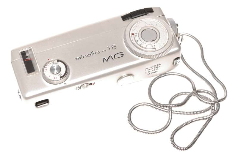 Minolta-16 MG Subminiature Spy Film Camera in Case