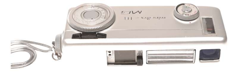 Minolta-16 MG Subminiature Spy Film Camera in Case
