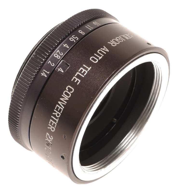 Soligor Auto Tele Converter 2x Pentax 35mm Film Camera Mount