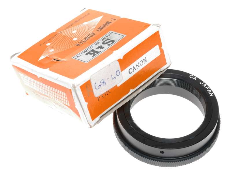 Canon T-Mount Adapter 52mm Filters Softmat UV Blue ND-4XL