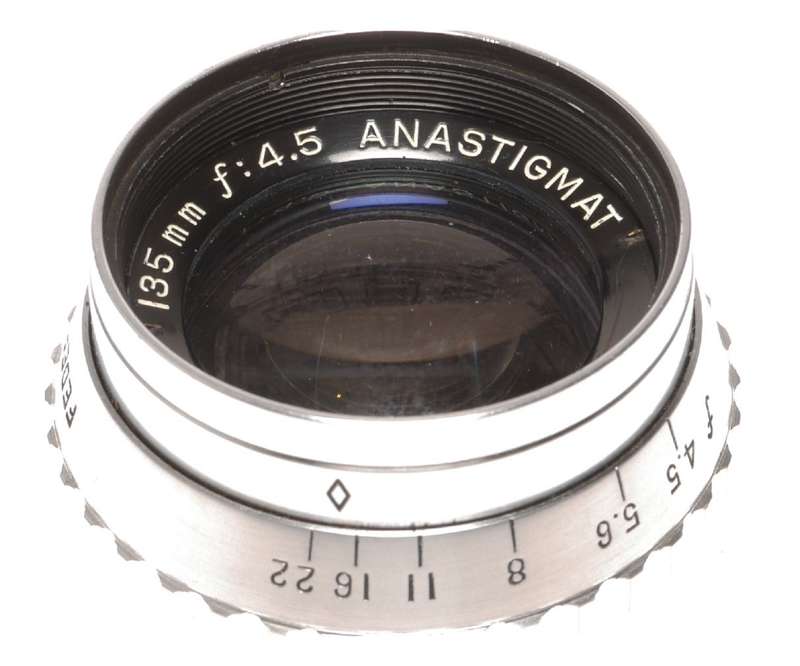 Federal Octar Anastigmat 1:4.5 135mm Large Format Film Photography