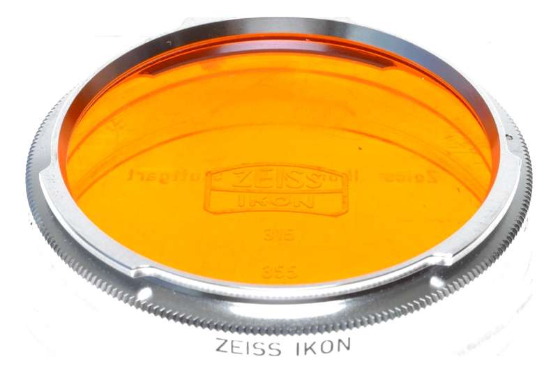 Zeiss Ikon Contarex B56 x3 Camera Lens Orange Filter Free Shipping