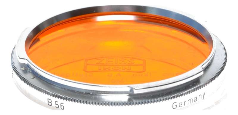Zeiss Ikon Contarex B56 x3 Camera Lens Orange Filter Free Shipping