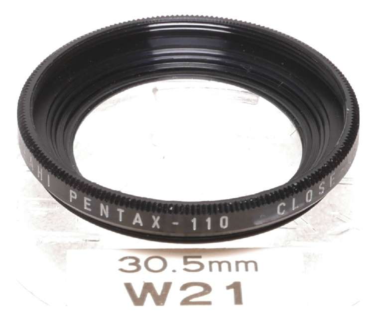 Pentax 110 Subminiature Film Camera Close-Up Lens 30.5mm W21