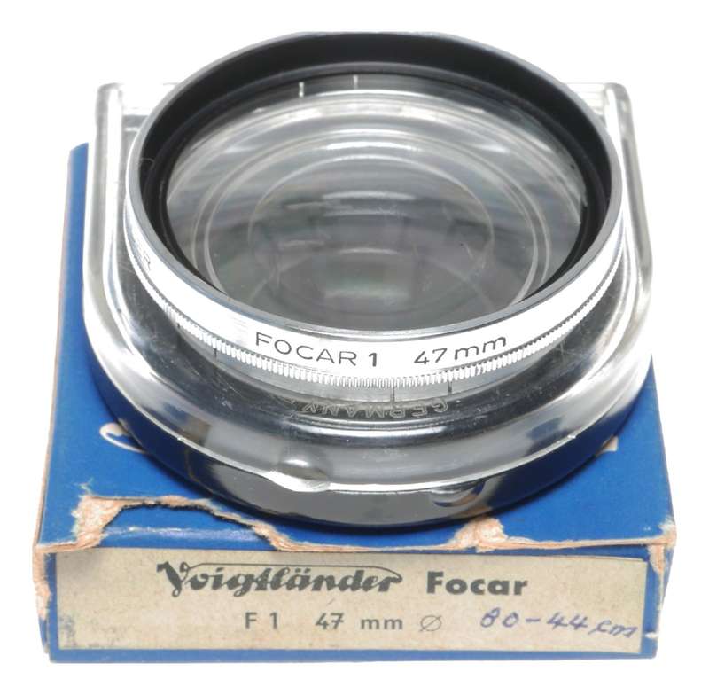 Voigtlander Focar 1 47mm Prominent Camera Close Up Lens Free Shipping
