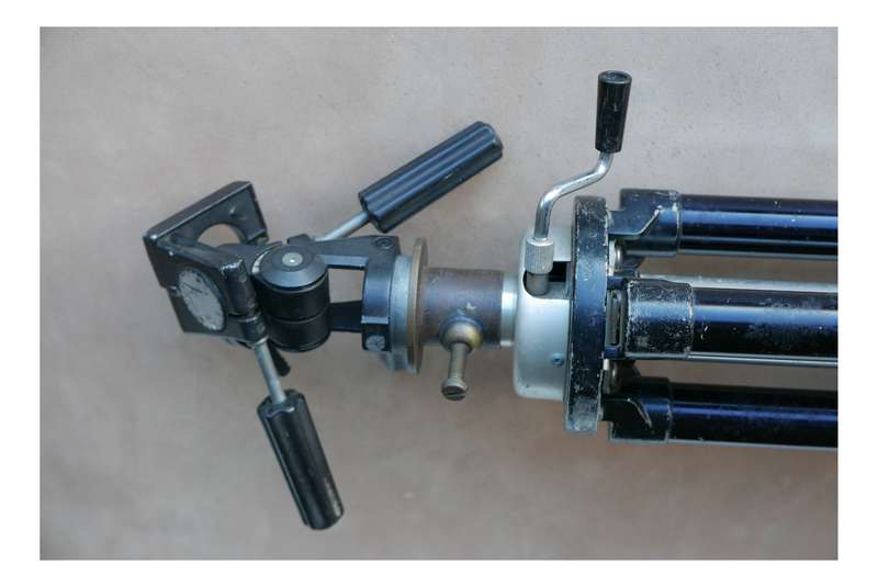 SAMSON Quickset heavy duty used vintage 3-Way Tripod camera Head