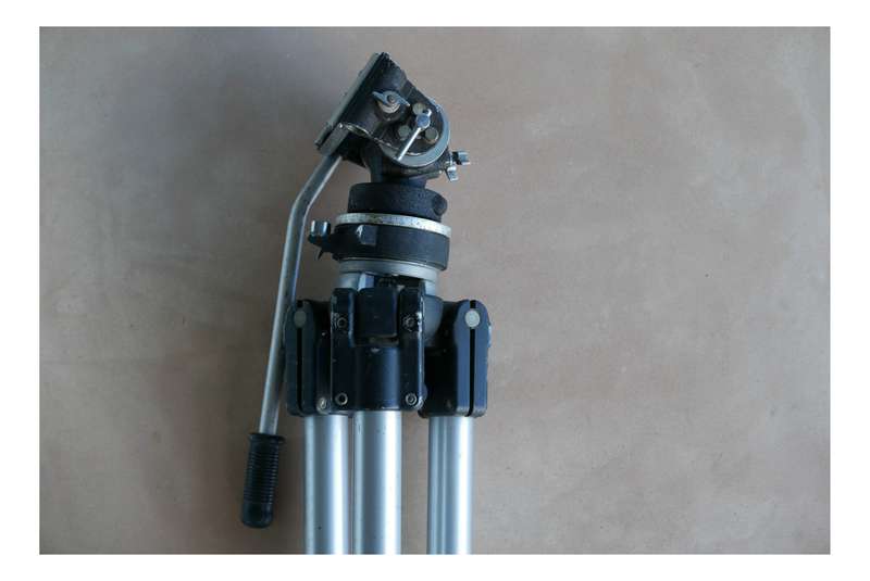 Muller Fuid head professional Manfrotto 132 vintage tripod