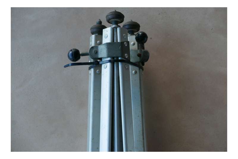 Bolex Alluminum vintage camera tripod fits H16 Reflex cameras