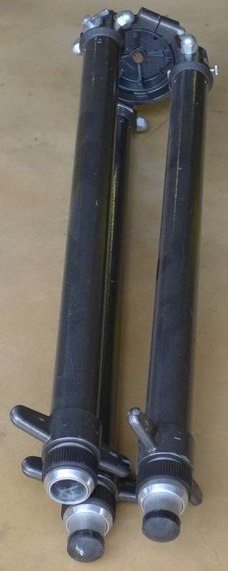 Gitzo vintage film camera tripod full size in well used condition