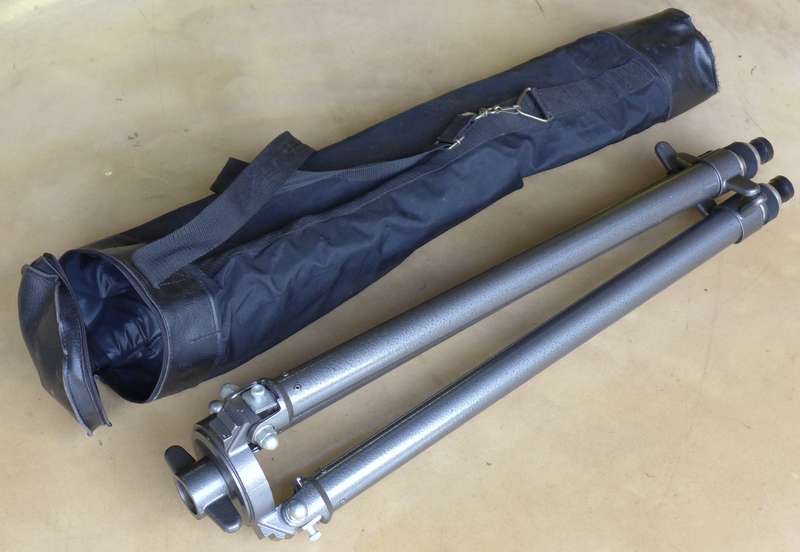 Gitzo Ref.500 Vintage heavy duty camera tripod level bubble