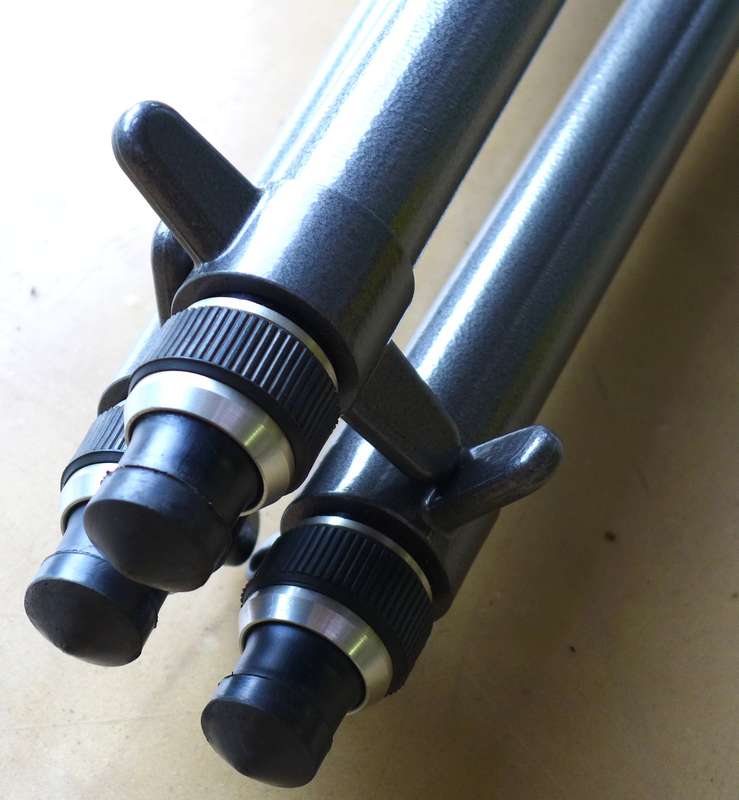 Gitzo Ref.500 Vintage heavy duty camera tripod level bubble