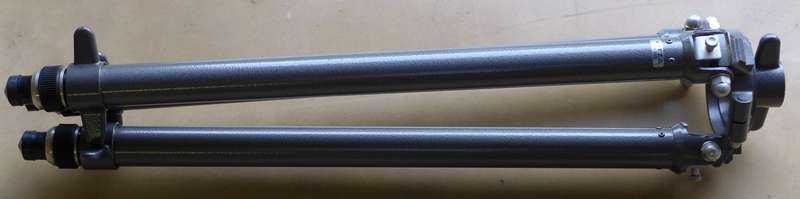 Gitzo Ref.500 Vintage heavy duty camera tripod level bubble