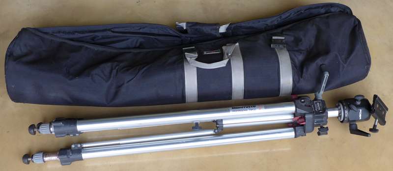 Manfrotto professional tripod Model Art. 058 FOBA head