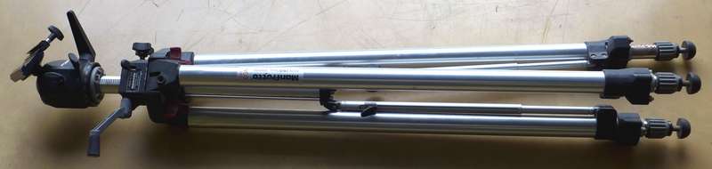 Manfrotto professional tripod Model Art. 058 FOBA head