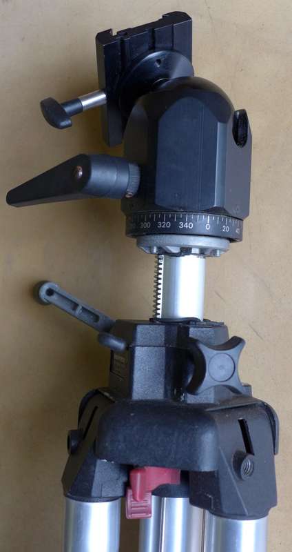 Manfrotto professional tripod Model Art. 058 FOBA head