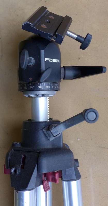 Manfrotto professional tripod Model Art. 058 FOBA head