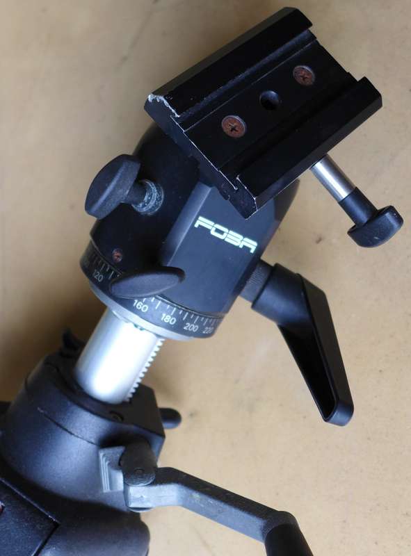 Manfrotto professional tripod Model Art. 058 FOBA head