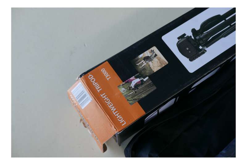 Daiwa Compact vintage portable film camera tripod pan handle tilt head