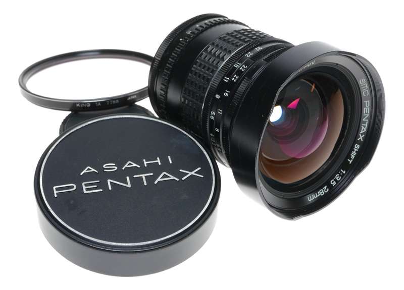 SMC Pentax 28mm SHIFT 1:3.5 Asahi 3.5/28 wide angle rare lens