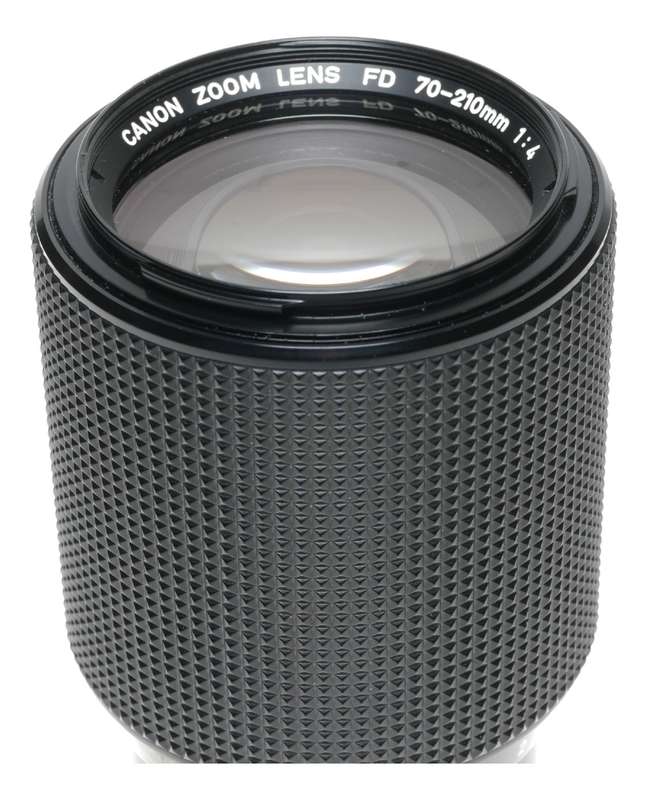 Canon Zoom lens FD 70-210mm 1:4 fixed aperture SLR vintage lens - Canon