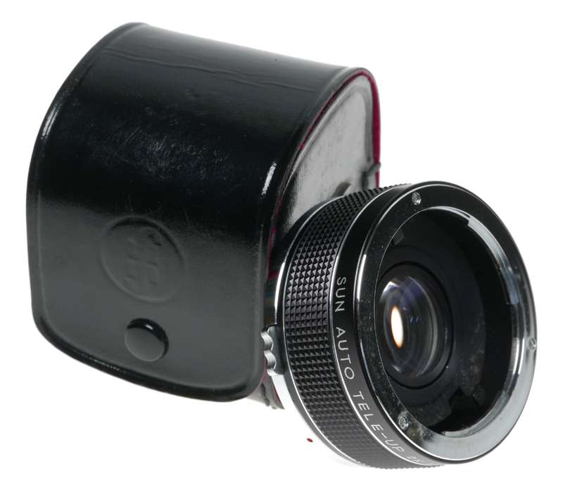 Sun Auto Tele up 2x Model OM Olympus SLR camera adapter converter