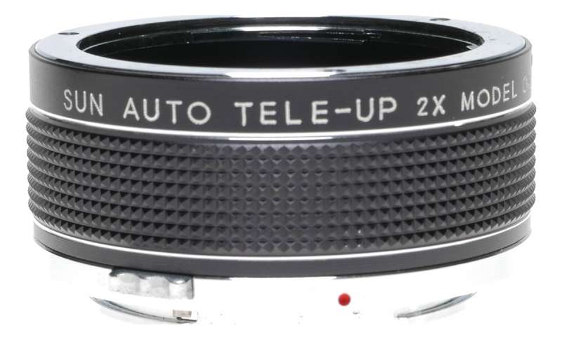 Sun Auto Tele up 2x Model OM Olympus SLR camera adapter converter