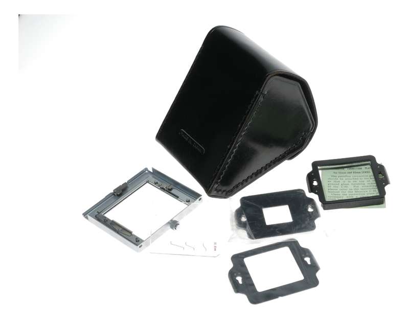 Mamiya C330 C220 Prism finder case camera screen mask accessories lot