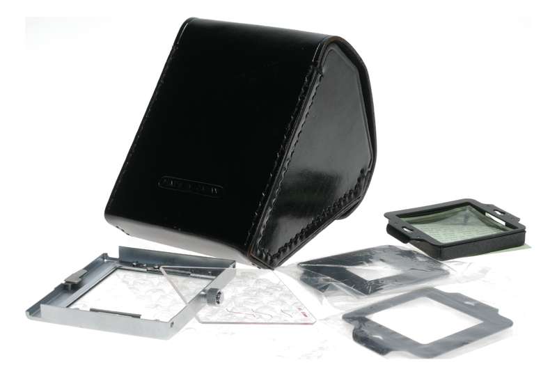 Mamiya C330 C220 Prism finder case camera screen mask accessories lot