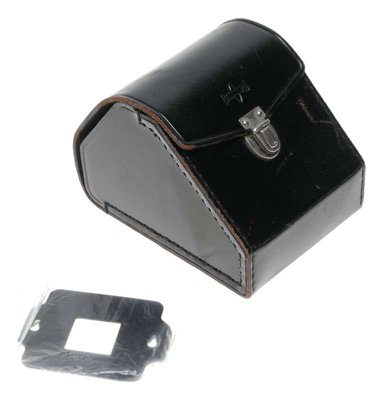 Mamiya black case fits prism finder C330 with mask C220 TLR film camera