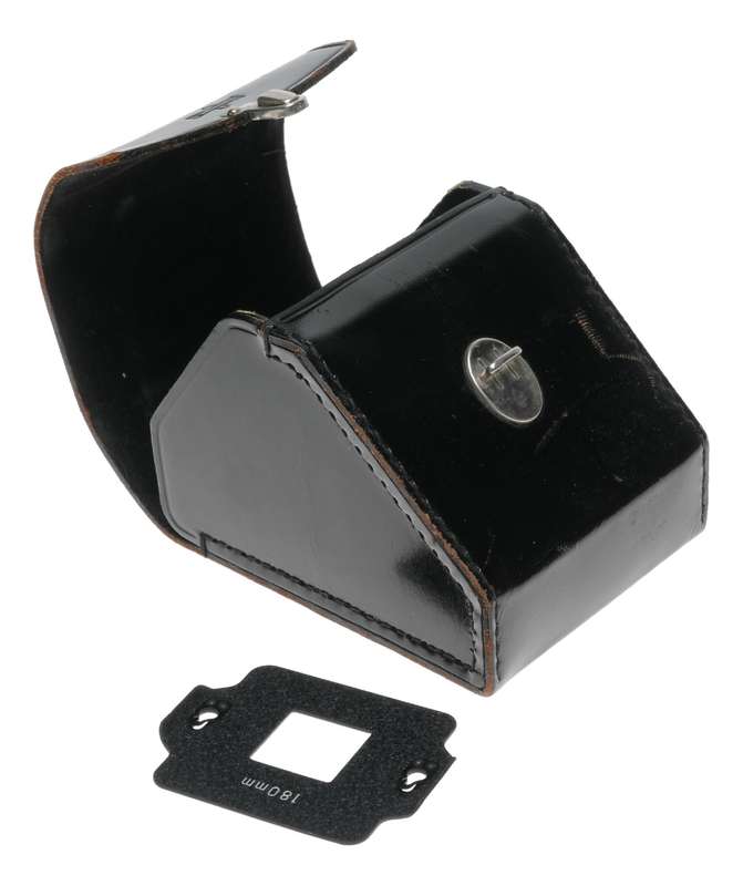 Mamiya black case fits prism finder C330 with mask C220 TLR film camera