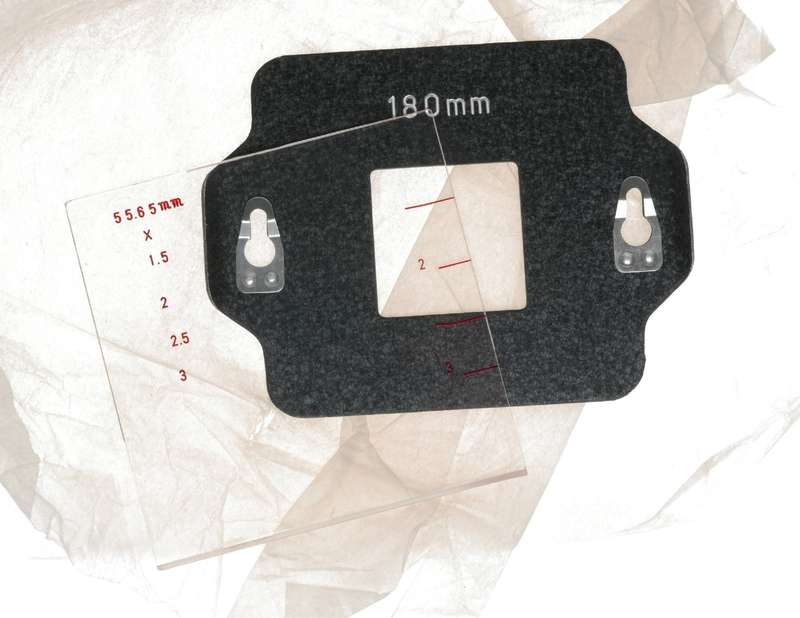 TLR screen mask fits vintage film camera accessory 180mm