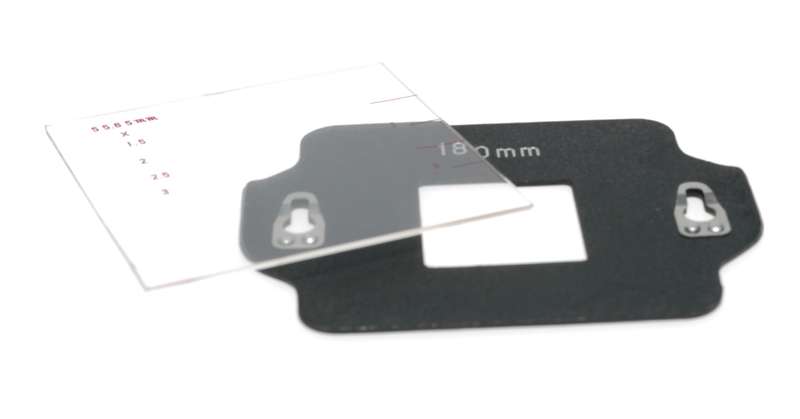 TLR screen mask fits vintage film camera accessory 180mm