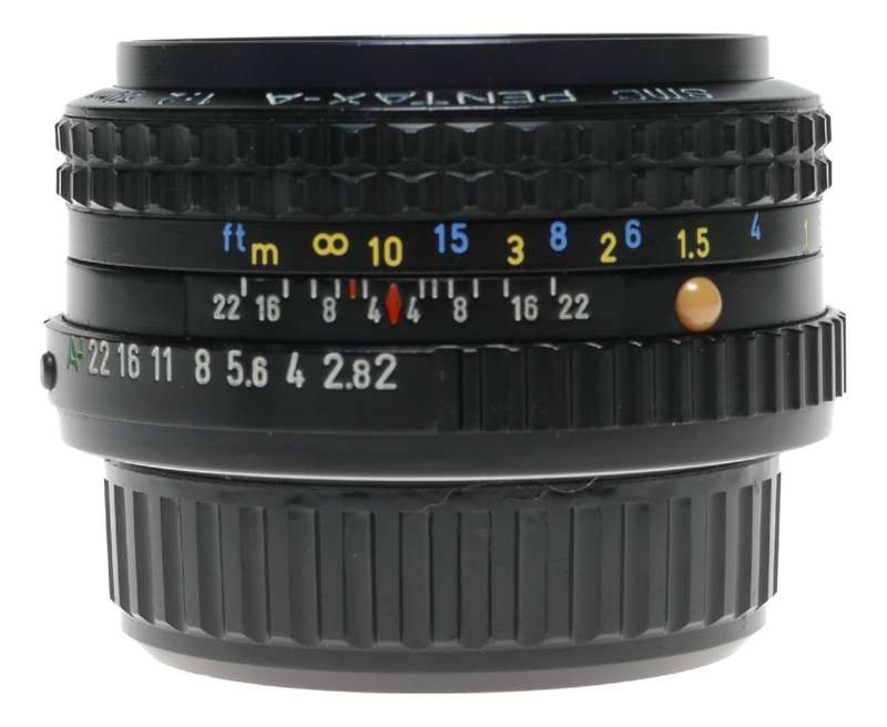Pentax-A 1:2 50mm Bayonet mount SLR antique camera lens 2/50mm