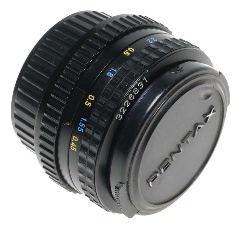 Pentax-A 1:2 50mm Bayonet mount SLR antique camera lens 2/50mm