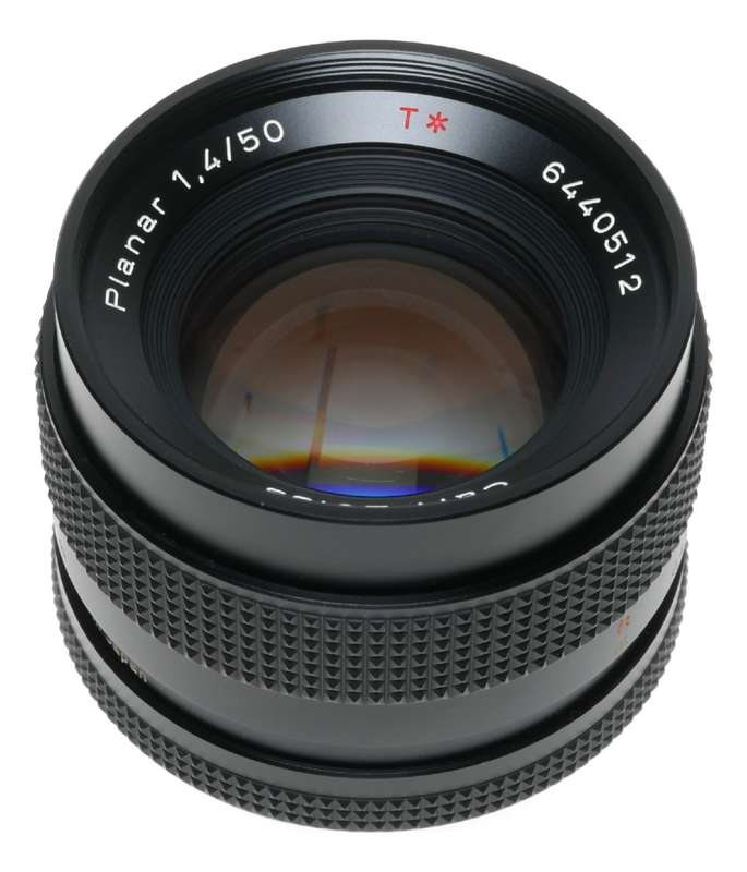 Zeiss Planar 1.4/50mm T* Contax / Yashica SLR vintage lens - Zeiss