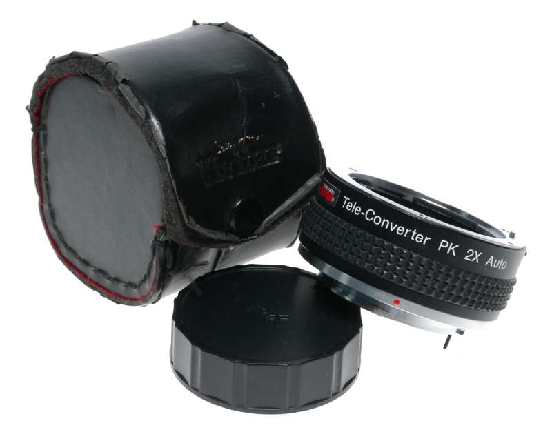 Teleconverter PK 2x Auto Pentax SLR camera lens adapter converter