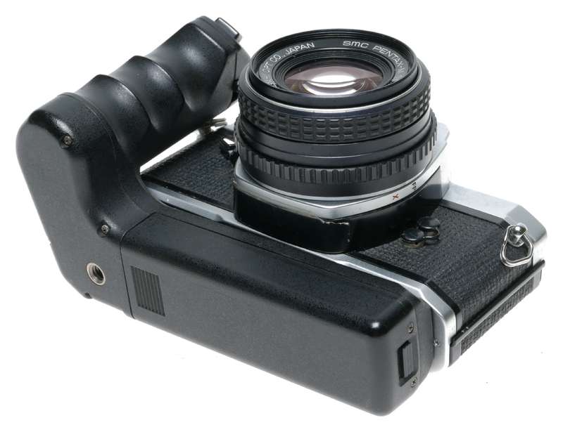Pentax MX camera 35mm film grip motor SMC pentax-M 1.7/50mm Asahi - Pentax