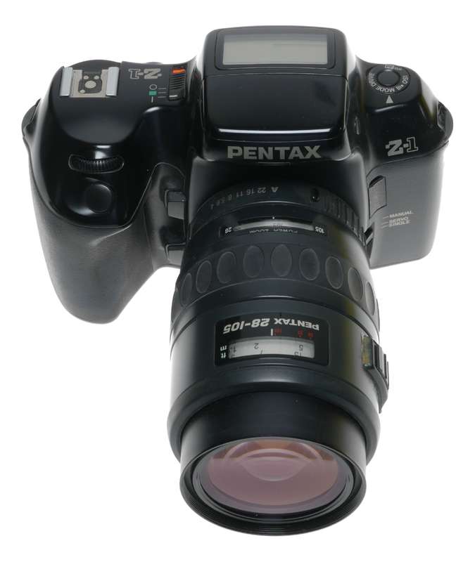 Pentax Z-1 camera 28-105mm Zoom lens antique film camera 35mm