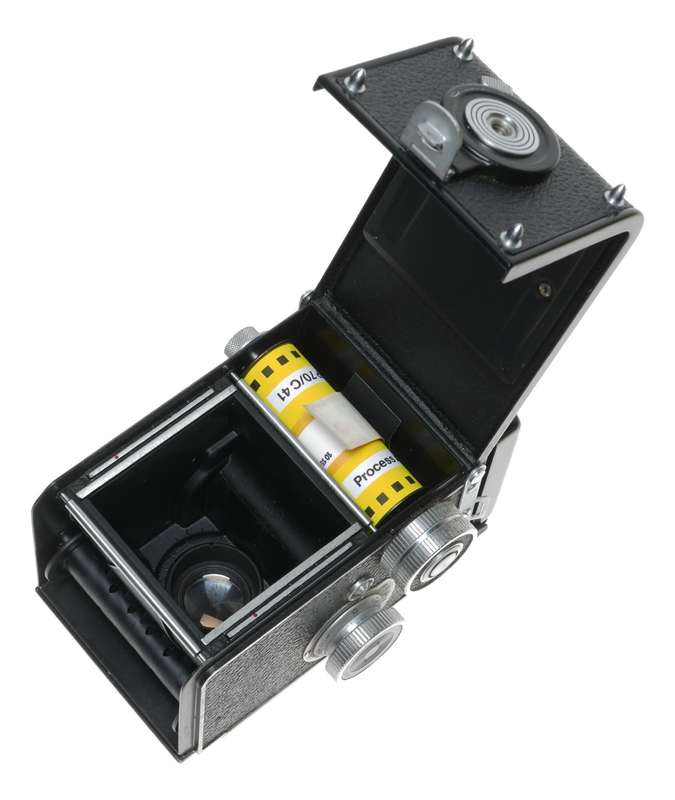 TOPCOFLEX TLR film camera TOKYO Optic. Toko 3.5 f=75mm